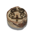 Apyrankė su Saulės amuletais ir gintaru „Baltų gyvenimo etapai“ - Image 5