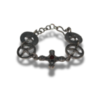 Apyrankė su Saulės amuletais ir gintaru „Baltų gyvenimo etapai“ - Image 2