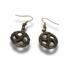 Auskarai „Žalčių Ratas“