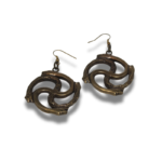 Masyvūs žalvario auskarai „Žalčių Poros“