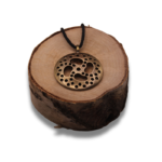 Masyvus žalvario amuletas „Taškinis Ratas“