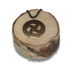 Masyvus žalvario amuletas „Taškinis Ratas“ - Image 2