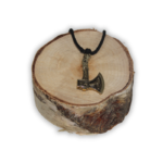 Rankų darbo Vikingų kirvis „Vilkas ir Feniksas“ - Image 2