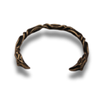 Rankų darbo Vikingų apyrankė „Dviejų Varnų Pasaga“ - Image 2