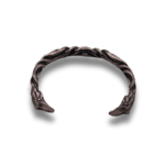 Rankų darbo Vikingų apyrankė „Dviejų Varnų Pasaga“ - Image 4