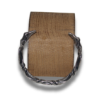 Rankų darbo Vikingų apyrankė „Dviejų Varnų Pasaga“ - Image 5