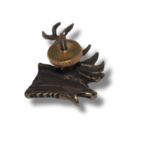 Žalvarinis ženkliukas: Tauriojo elnio galva - Image 2