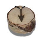 Baltų papuošalas –  Viduramžių lankininko strėlės antgalis