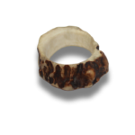 Rankų darbo žiedas iš Tauriojo elnio rago - Image 2