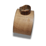 Rankų darbo juodintas žiedas iš Tauriojo elnio rago - Image 2