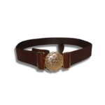 Rankų darbo lietuviškas odinis Tarpukario Lietuvos karininko diržas