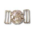 Rankų darbo lietuviškas odinis Tarpukario Lietuvos karininko diržas - Image 6