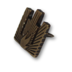 Ženkliukas „Gediminaičių stulpai su laisvės liepsna“