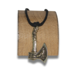 Rankų darbo Vikingų kirvis „Vilkas ir Feniksas“